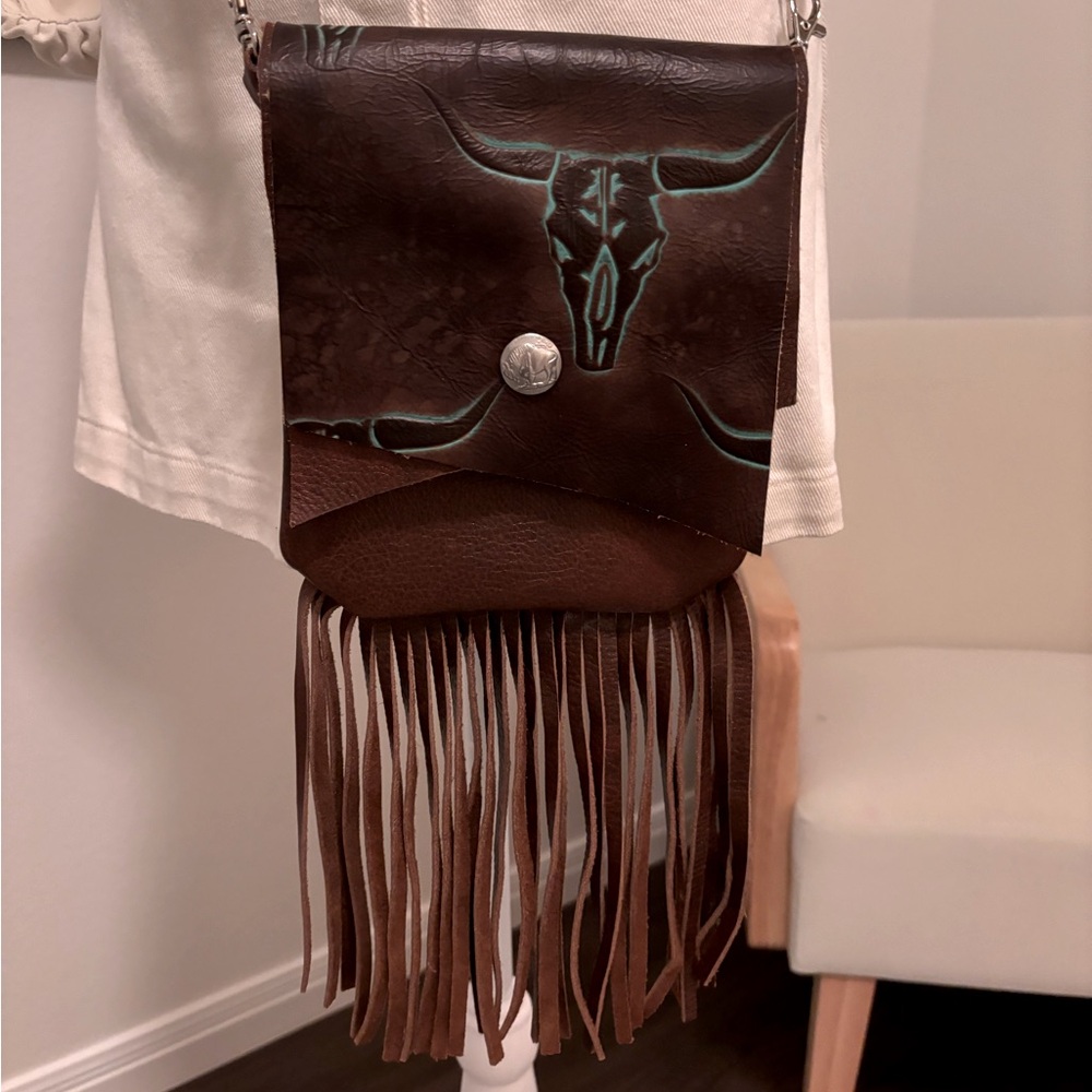 Hand Made artisan leather Crossbody
